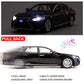 BDTCTK 1/32 Compatible for Lexus Ls500h Model Car, Zinc Alloy Pull Back Toy car with Sound and Light for Kids Boy Girl Gift(Black)