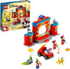 LEGO Disney Mickey and Friends - Mickey & Friends Fire Truck & Station 10776 Building Kit; Fun Firehouse Play Set; New 2021 (144 Pieces)
