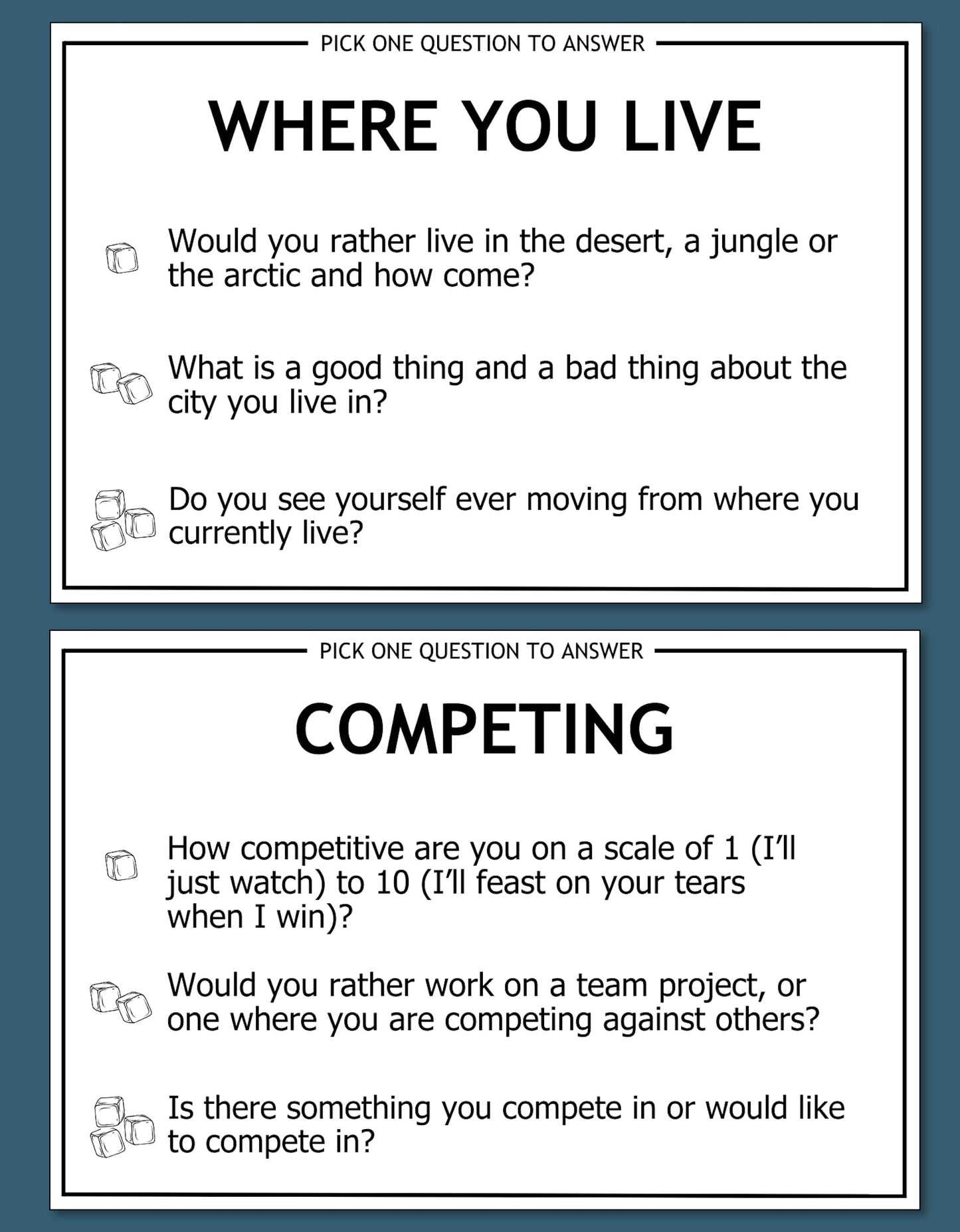 Office Icebreakers - Fun & Fast Conversation Cards for Work Team Building | Energize Meetings, Build Stronger Teams, and Make Work Cooler