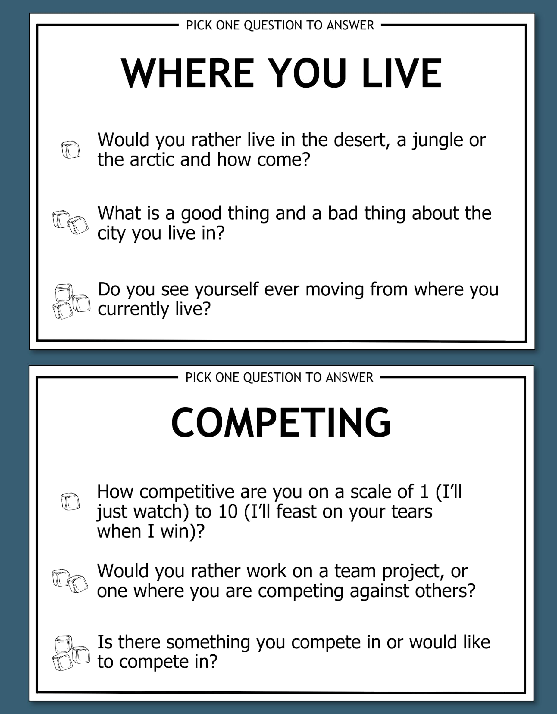 Office Icebreakers - Fun & Fast Conversation Cards for Work Team Building | Energize Meetings, Build Stronger Teams, and Make Work Cooler