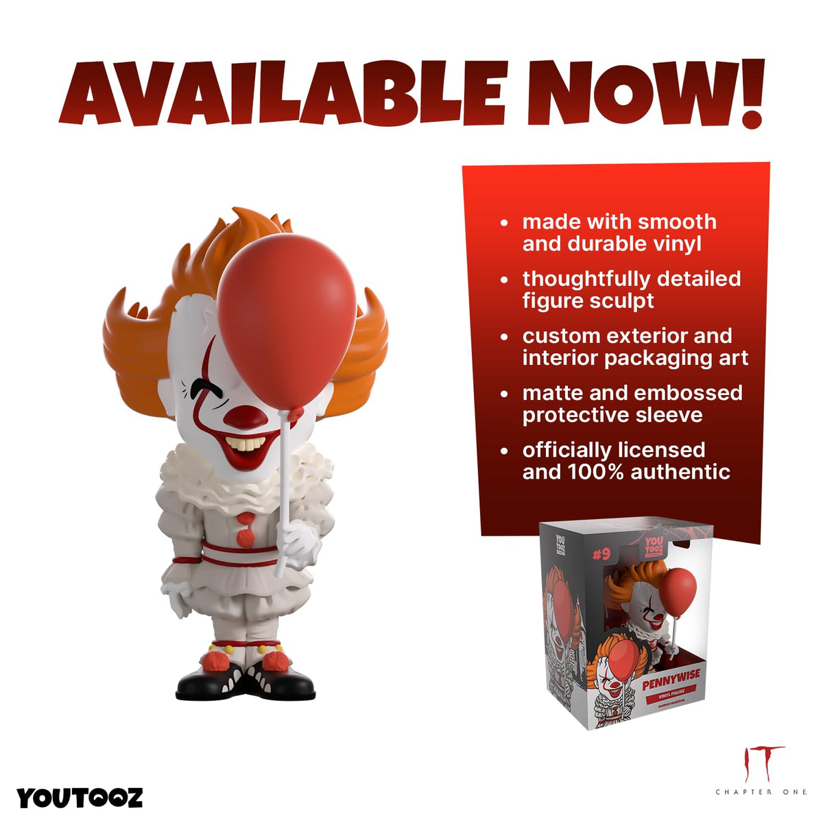 Dancing Clown Pennywise by Youtooz Collectibles