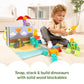 Melissa & Doug Blockables Dinosaur Wooden Building Block Toy Set