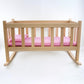 Eli & Mattie Bedding for Doll Bed, Mattress and Pillow Check Dimensions can use for Cradle Bunk Beds Amish Made, Pink