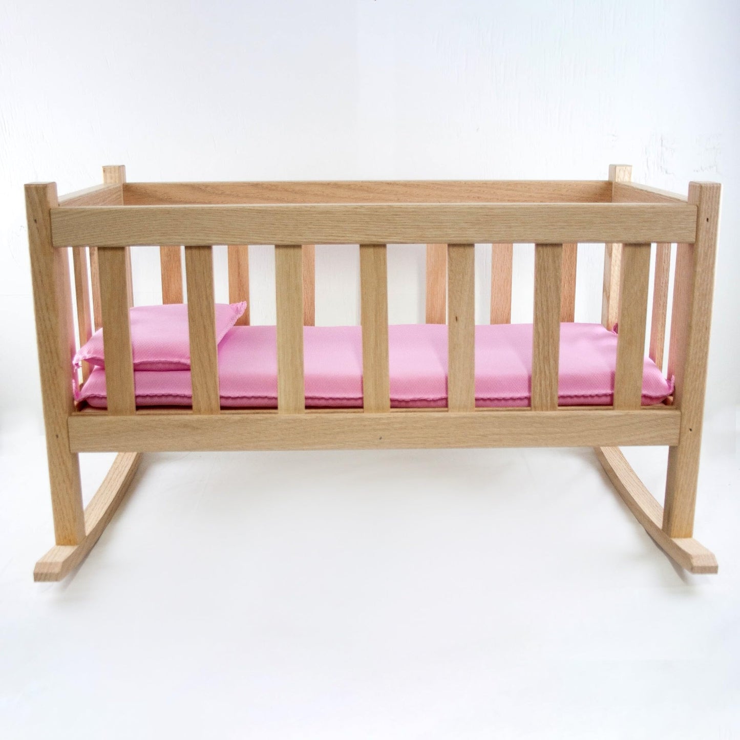 Eli & Mattie Bedding for Doll Bed, Mattress and Pillow Check Dimensions can use for Cradle Bunk Beds Amish Made, Pink