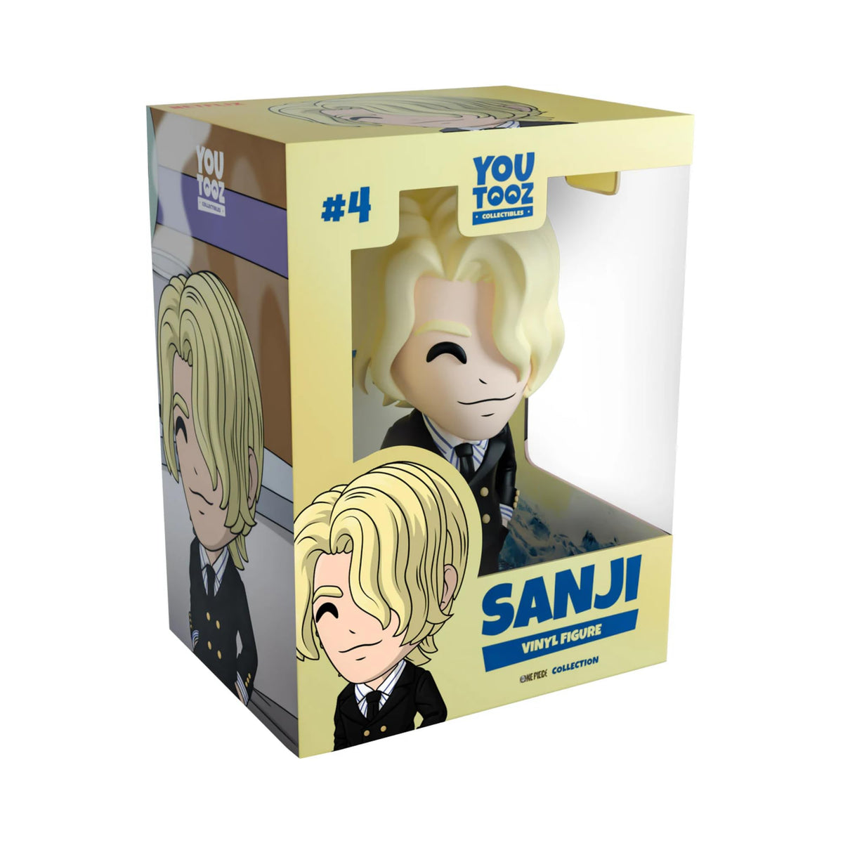 Youtooz Sanji 4.8" Vinyl Figure - Collectible Sanji Action Figure from One Piece Anime Series