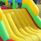 Whubefy 18x8.2FT Giant Inflatable Bounce House Obstacle Course for Big Kids 3-6 8-12 with Extra Large Slide, Racing Crawl Tunnels, Blow Up Race Track