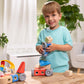 Melissa & Doug Blockables Vehicles Connectable Wooden Blocks
