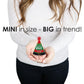 Big Dot of Happiness Ugly Sweater - Mini Cone Holiday & Christmas Party Hats - Small Little Party Hats - Set of 8
