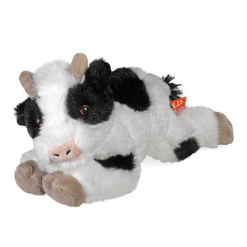 Wild Republic Ecokins Mini Cow Stuffed Animal - 8"