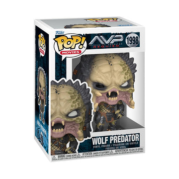 Funko Pop! Movies: Predator - Wolf Predator - 1/6 Odds for Rare Chase Variant - Collectable Vinyl Figure - Gift Idea - Official Merchandise - Toys for