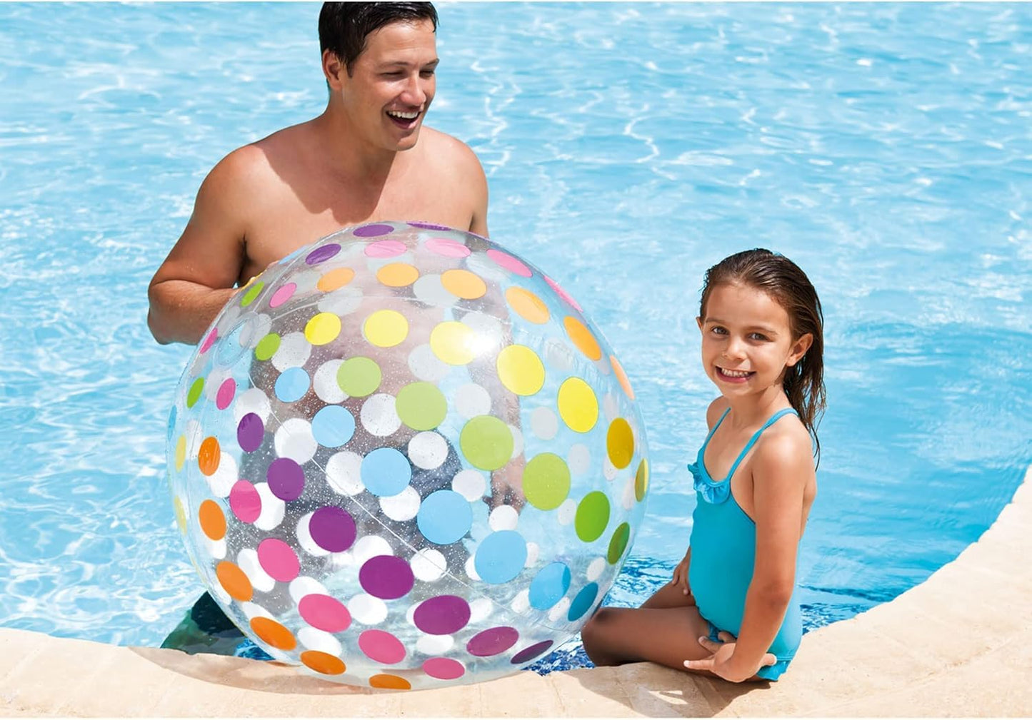 Intex Jumbo Beach Ball 42 In. Dia 10 Ga Vinyl