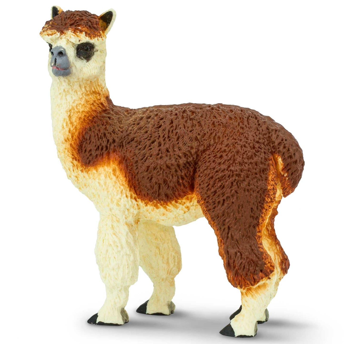 Safari Ltd. Alpaca Figurine - Detailed 3.75" Plastic Model Figure - Fun Educational Play Toy for Boys, Girls & Kids Ages 3+