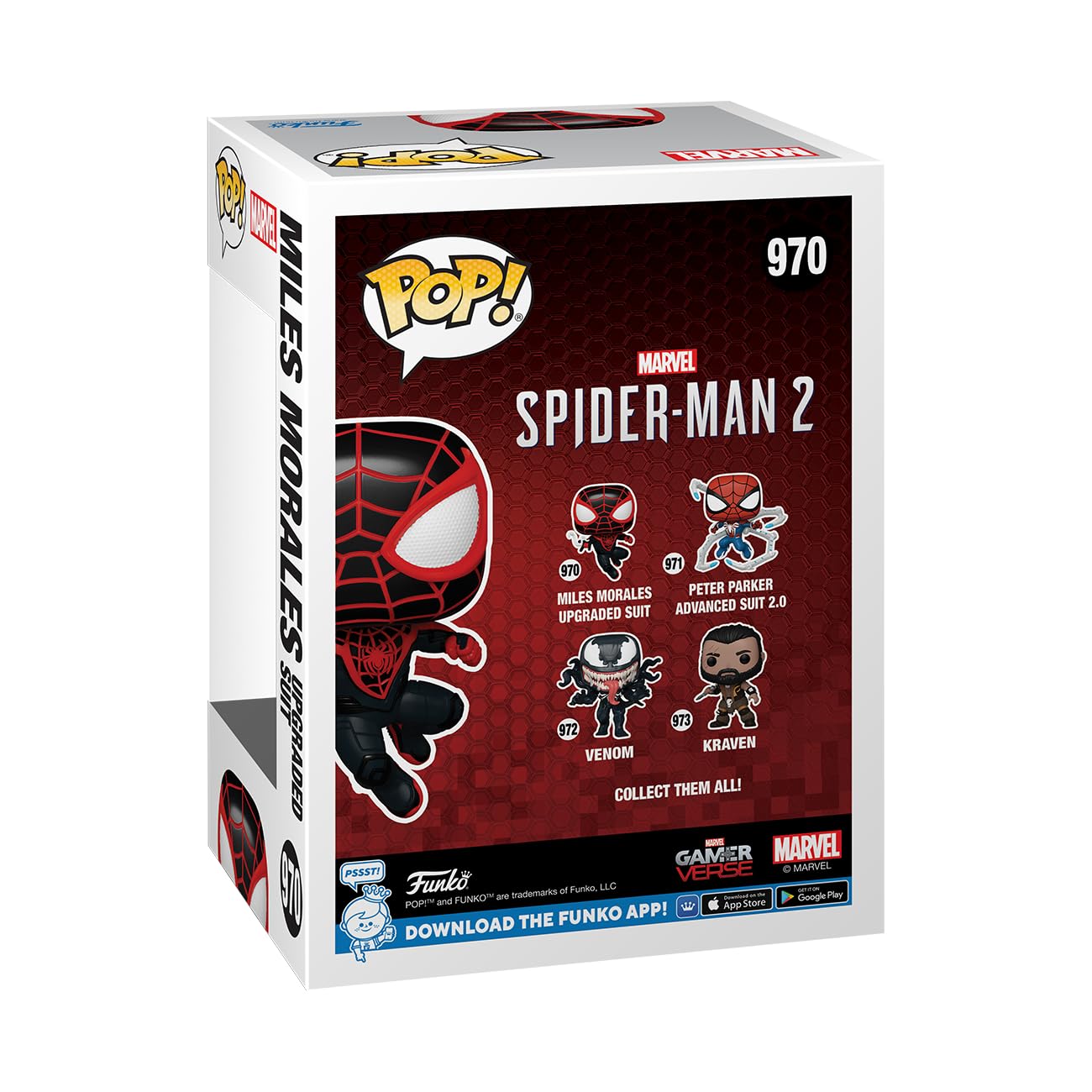 Funko POP! Games: Spider-Man 2- Miles Morales - Spider-man - Collectable Vinyl Figure - Gift Idea - Official Merchandise - for Kids & Adults - Video