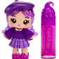 YUMMILAND Lipgloss Doll - Greta Grape - Scented Doll with DIY Lip Gloss Kit - Suitable for Girls and Boys Over 4 Years Old