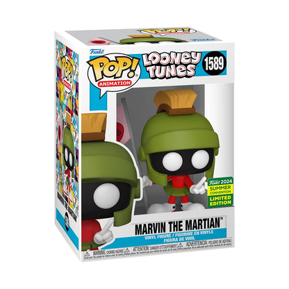 Funko Pop! Animation: Looney Tunes - Marvin The Martian with Martian Flag (2024 Shared Exclusive)