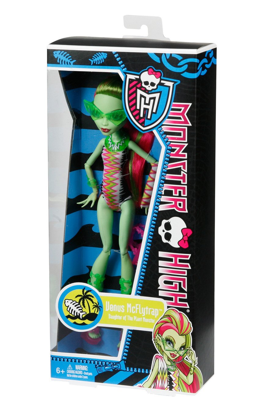 Monster High Beach Beasties Venus McFlytrap Doll