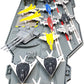 Aircraft Carrier Toy Army Men with Cargo Plane Warplanes