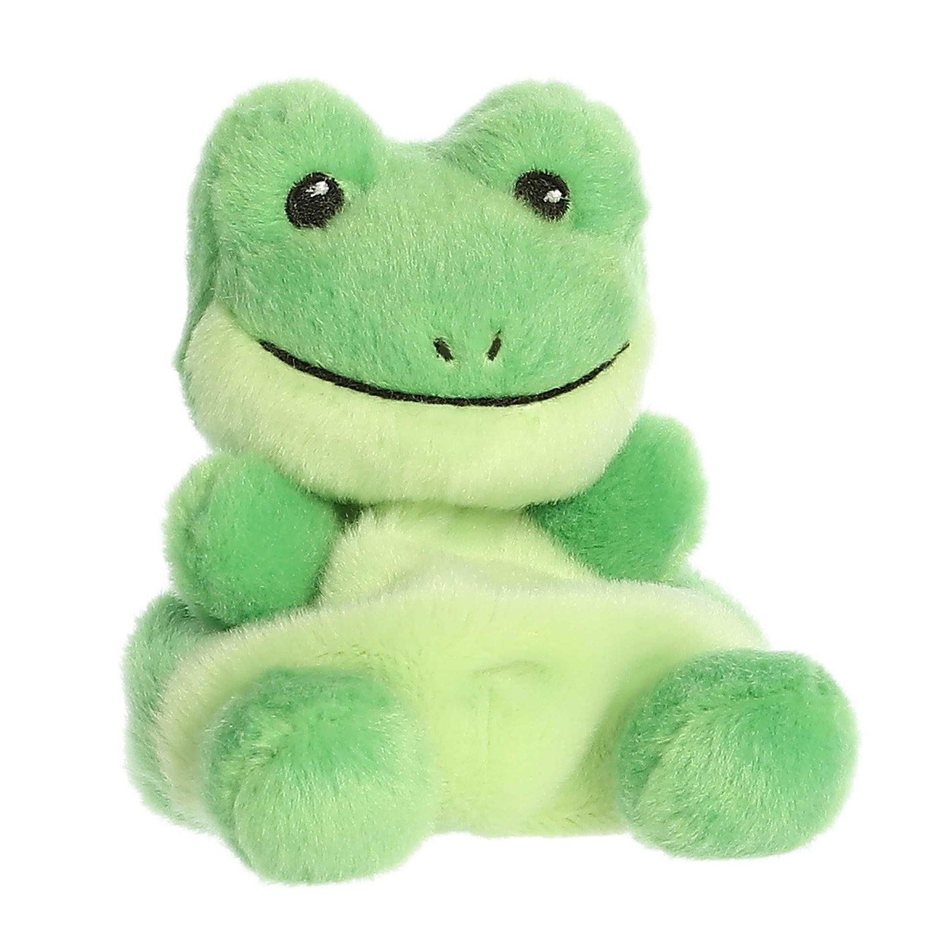 Aurora® Adorable Palm Pals™ Ribbits Frog™ Stuffed Animal - Fun Collectible Plush for Kids and Adult Collectors - Perfect for Decorating Rooms