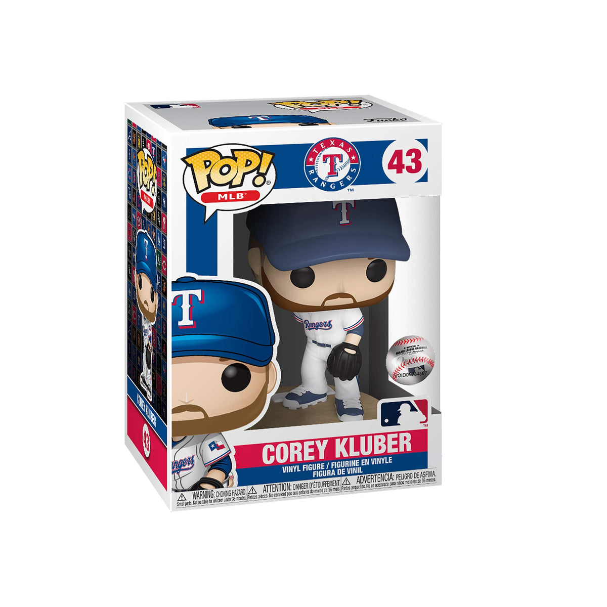 Funko POP MLB: Rangers - Corey Kluber
