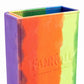 FanRoll Fold Up Dice Tower: Watercolor Rainbow, Role Playing Game Dice Accessories for Dungeons and Dragons