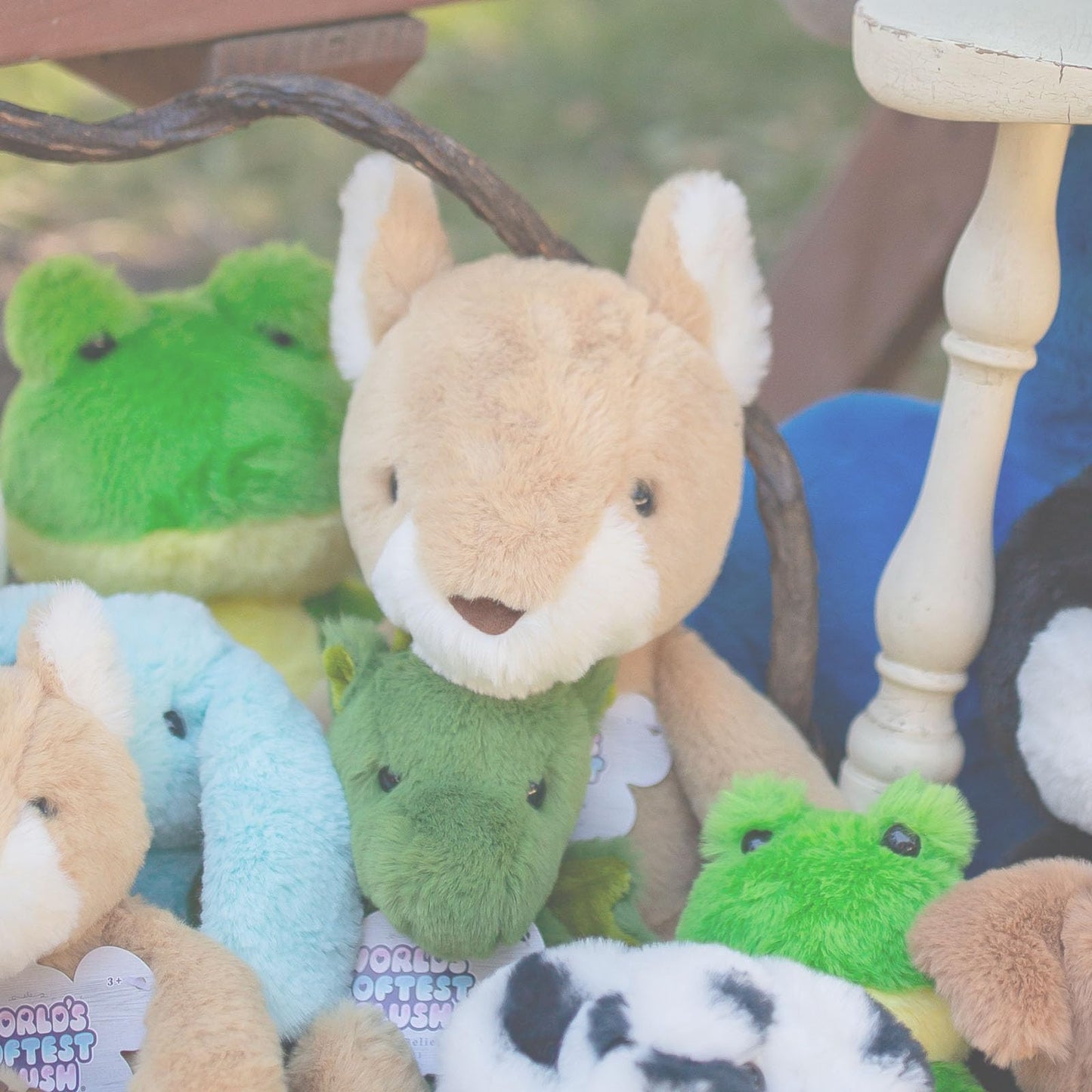 World's Softest Plush Stuffed Animal for Baby, Toddler, Kids, Adults - Adorable Toy Made from Kid-Friendly, Quality Materials - Lushee Kaz Kanga, 16"