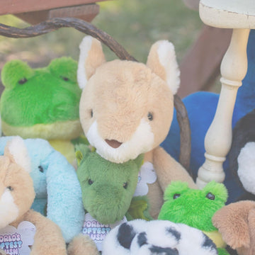 World's Softest Plush Stuffed Animal for Baby, Toddler, Kids, Adults - Adorable Toy Made from Kid-Friendly, Quality Materials - Lushee Kaz Kanga, 16"