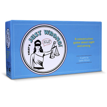 That's Just Wrong! - A Critical Thinking & Debate Game for Teens & Classrooms | Fun Ethical Dilemmas & Real-Life Legal Scenarios for Engaging