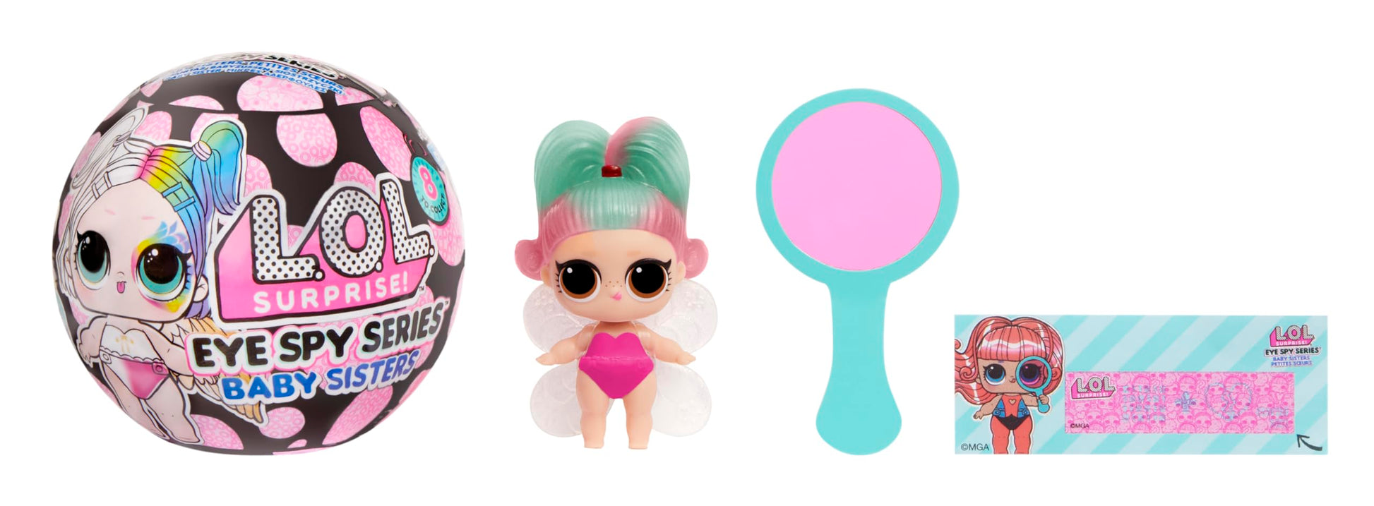 LOL Surprise Eye Spy Series Baby Sisters Dolls