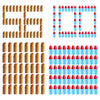 Tcxomino Soft Bullet Toy Gun Supplementary Soft Bullets Included 100 EVA Foam Bullets & 56 Shells