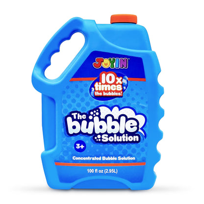 JOYIN 100 Oz Concentrated Bubble Solution (up to 8 Gallon) for Large Party in Summer Celebrations, Party Favor, Bubble Summer Toy, Classroom Prizes