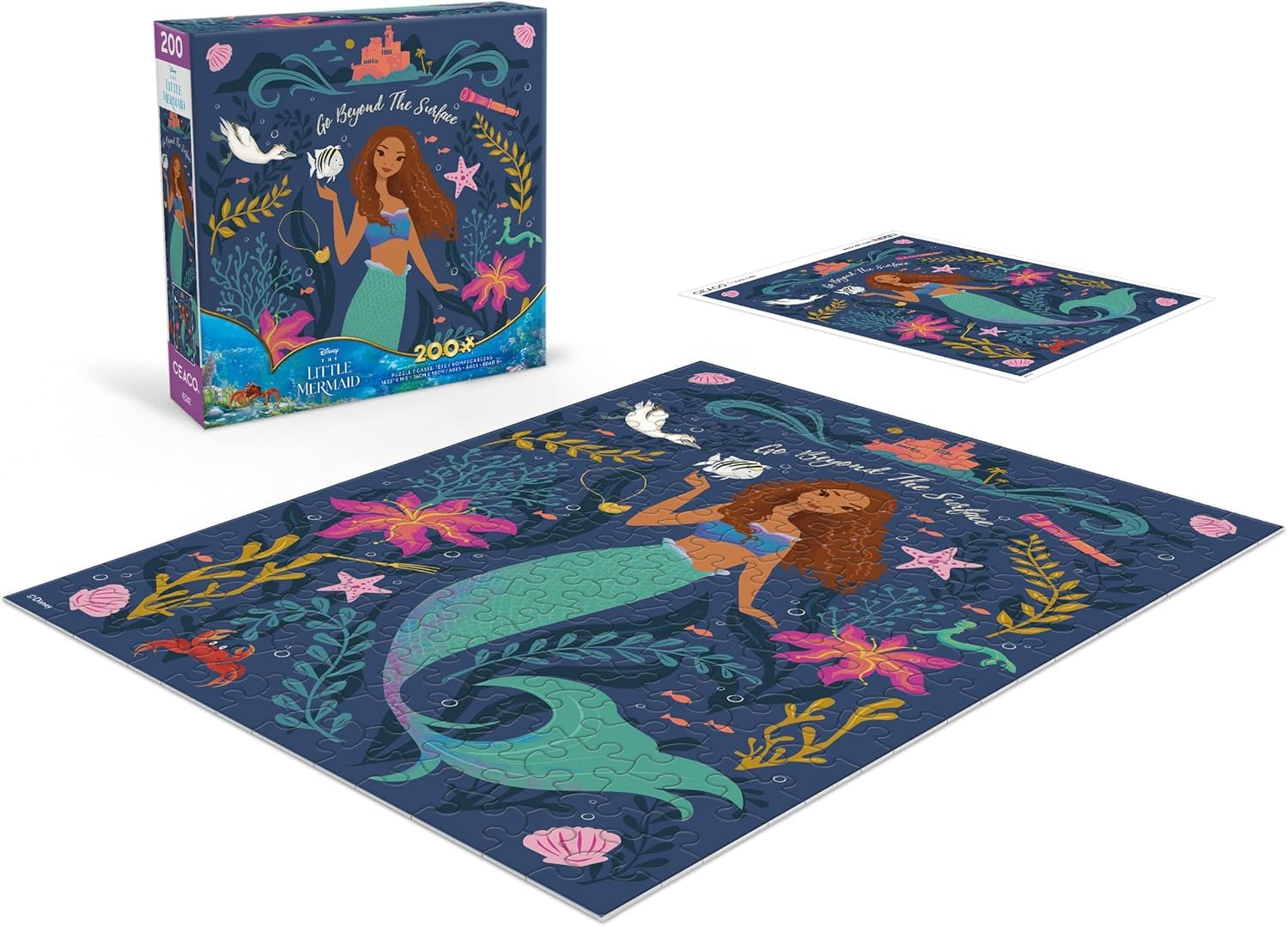 Ceaco - Disney Friends Live Action - 200 Piece Puzzle for Kids Ages 5+