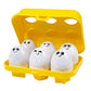 Kidoozie Peek N Peep Eggs - Mentally Stimulating Sorting & Stacking Toy for Ages 1 and Up - A Fun Way to Build Hand-Eye Coordinaton!