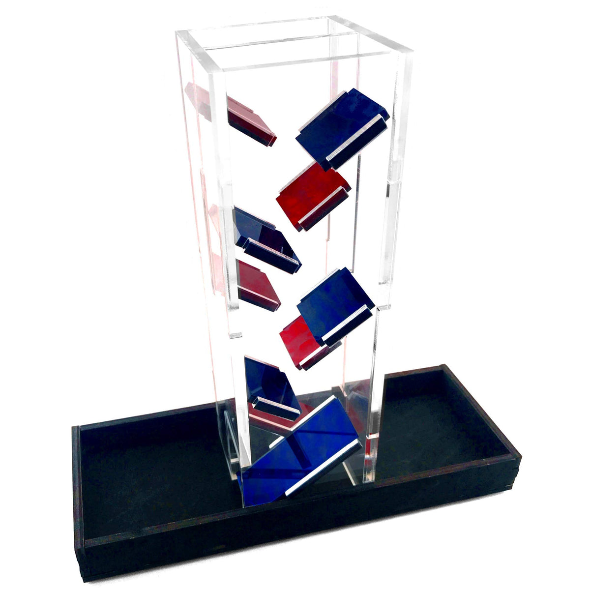 C4Labs Colour Lux Dueling Dice Tower - Battling Colors (Red/Blue)