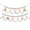Winnie IT'S A Girl Banner for Baby Shower Decorations Girl Baby Shower Banner for Girls Party Birthday Decorations