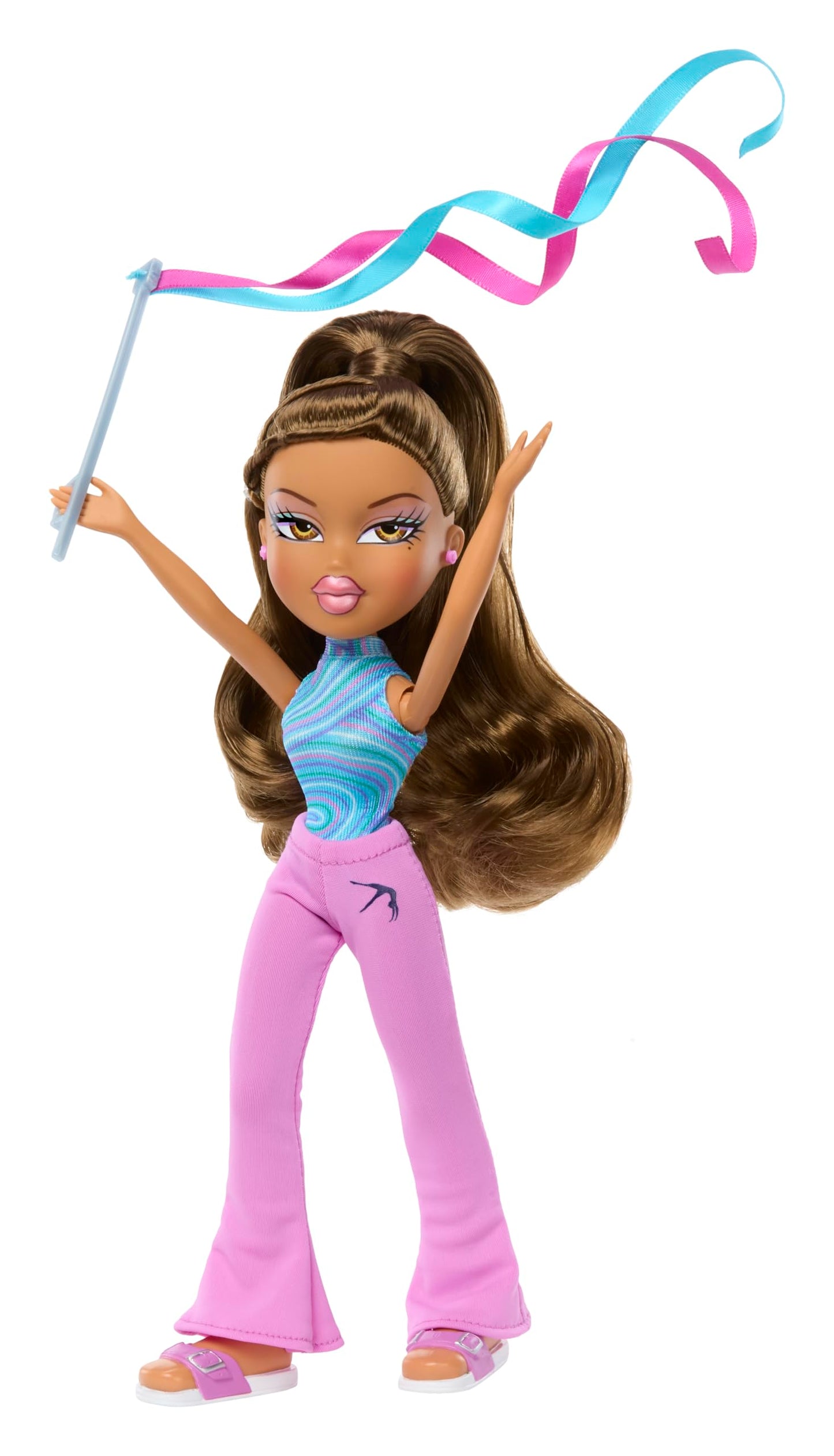Bratz Play Sportz Yasmin Fashion Doll with Accessories, Gymnastics
