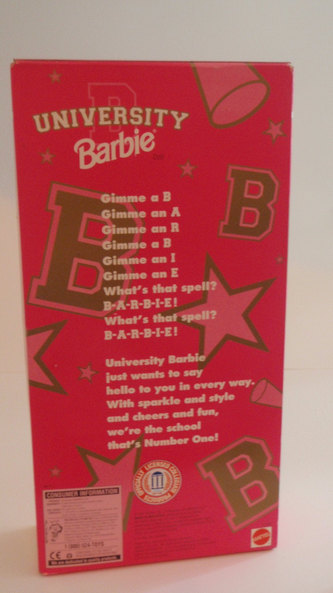 Barbie University Clemson Cheerleader Doll