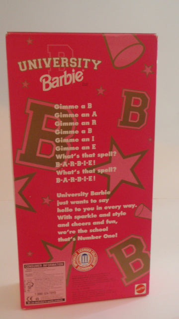 Barbie University Clemson Cheerleader Doll