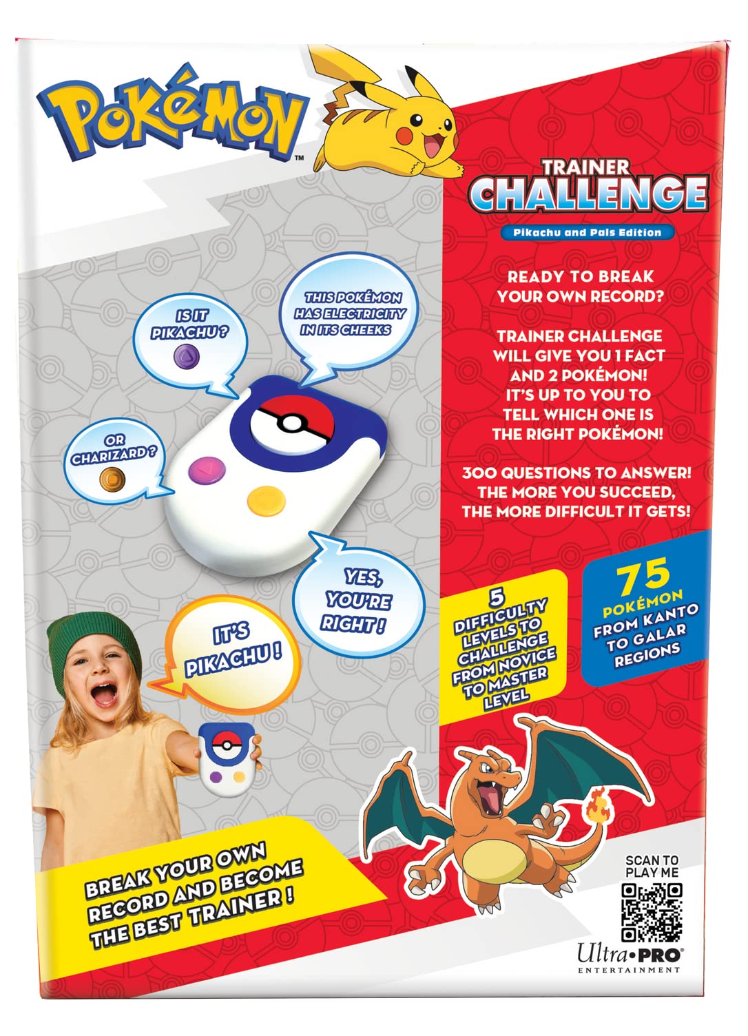 Ultra Pro Pokemon Trainer Challenge Edition Toy - I Will Guess It! Guess that Pokémon! Fun for Board Game & TCG Fans - Pokemon Cards, Magic