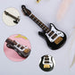 24PCS Guitar Cake Toppers Music Note Birthday Cake Toppers 1:12 Guitar Model Decorations For Musician Party Birthday party Rock Theme Party