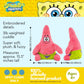 Franco Calm Spongebob Squarepants Patrick Star Bedding Super Soft Calming 3Lb Weighted Cuddle Pillow Buddy, Comfort Pillow, (Officially Licensed