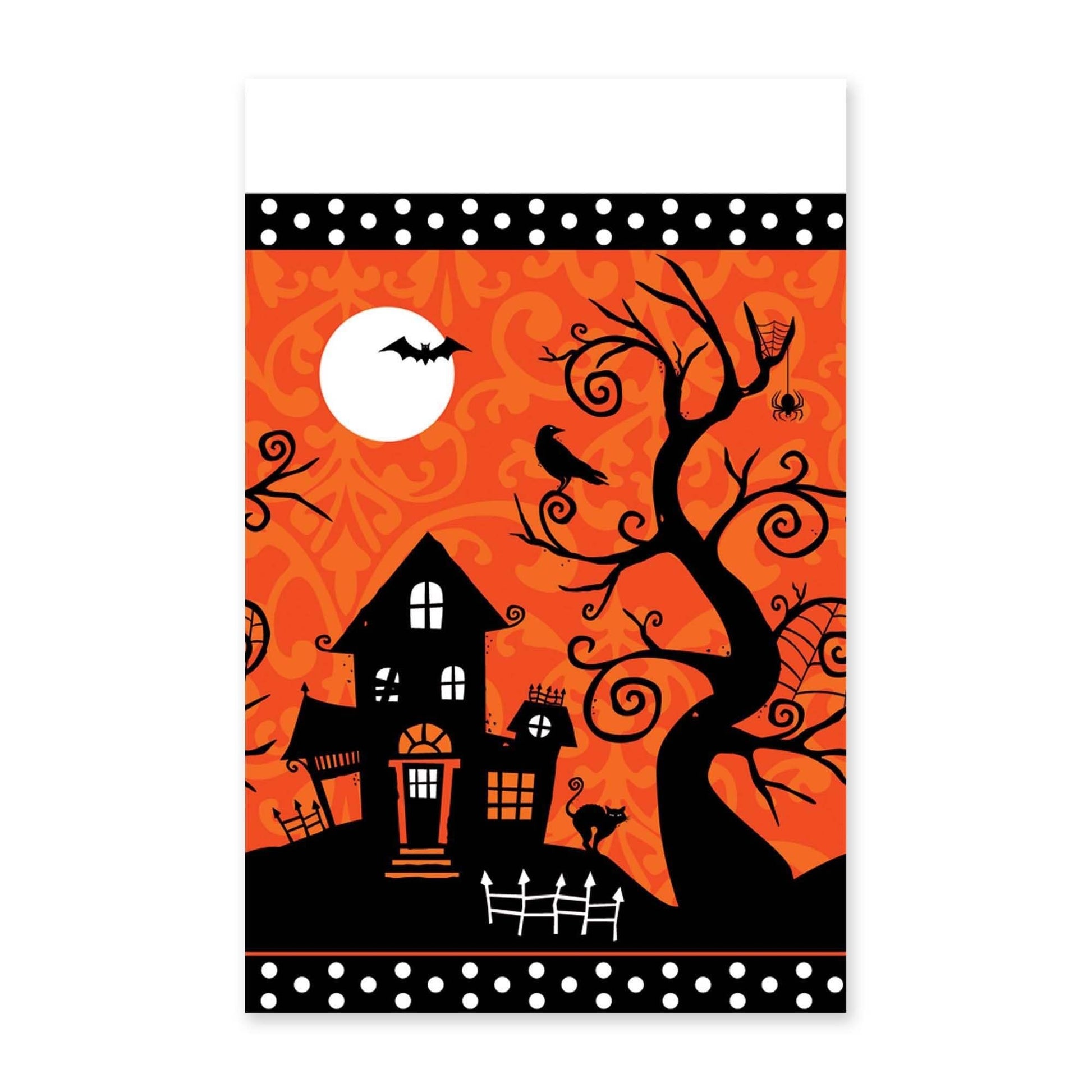 Frightfully Fancy Plastic Table Cover