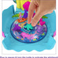 Polly Pocket Aquarium with Underwater Theme, 2 Bubble-Making Features, Pool, Micro Polly & Mermaid Doll, Bubble Solution & 18 Accessories, Pop & Swap
