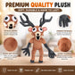 GUUZOGG 99 Nights in the Forest Plush Toy, 15 Inch The Deer from 99 Nights in the Forest Stuffed Animal Plushies for Game Fans, Collectible Gift
