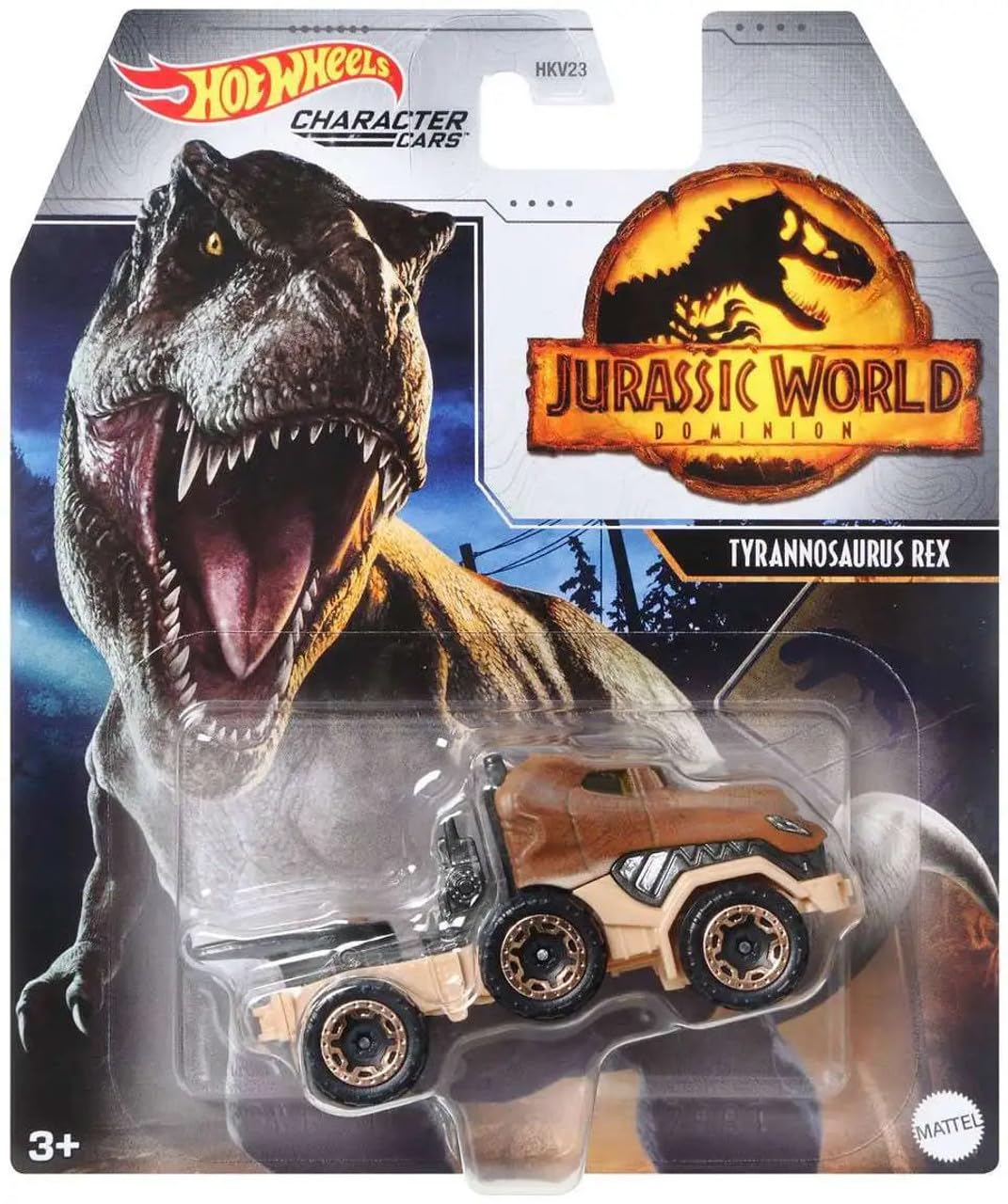 Hot Wheels Jurassic World Character Cars Set of 4 Diecast Vehicles from GRM80-956A Release