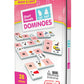 Junior Learning Short Vowel Dominoes Educational Action Games, Multi (JL493)