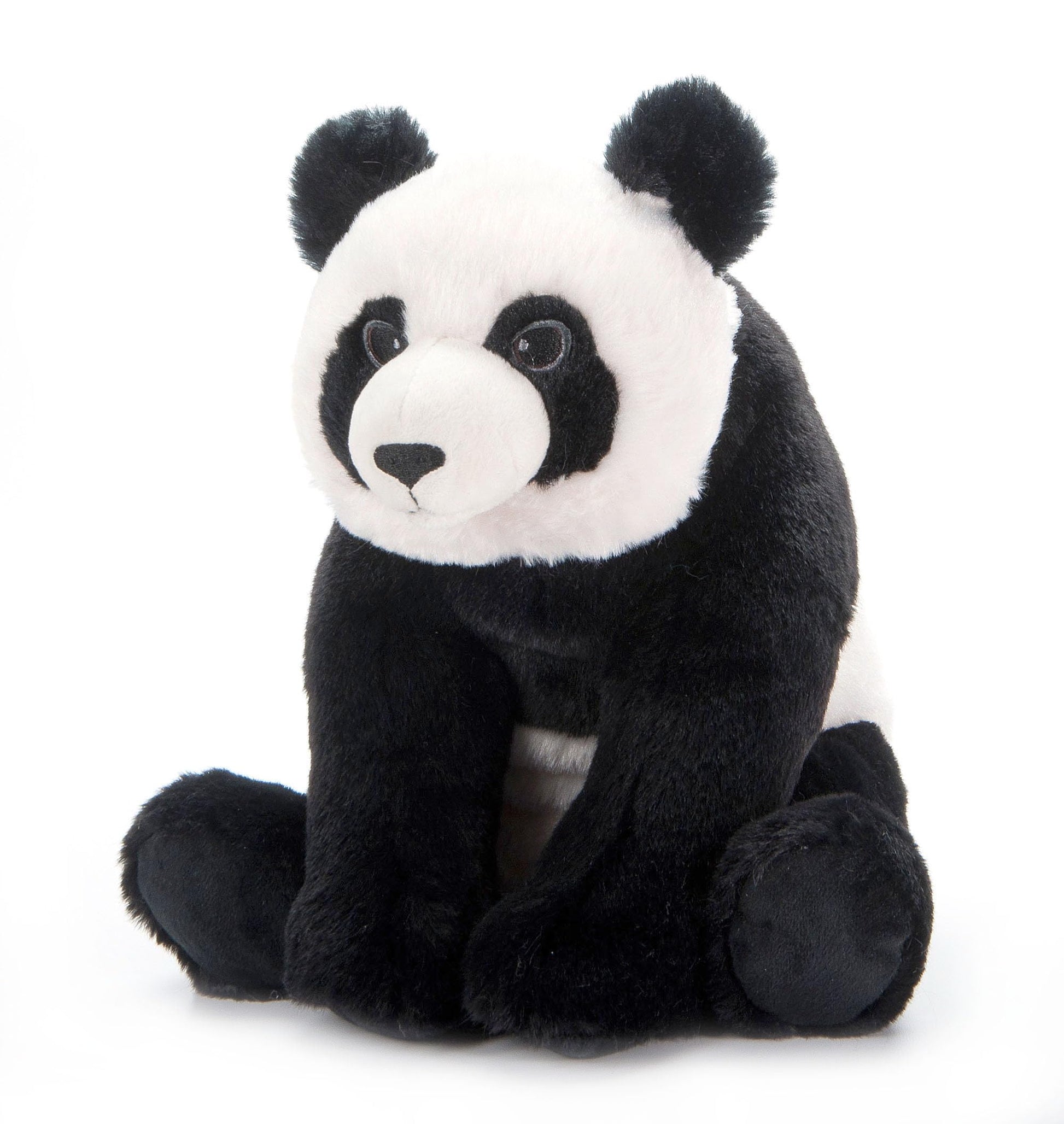 The Petting Zoo Panda Stuffed Animal Plushie, Gifts for Kids, Earth Keeperz Wildlife Animals, Zoologee Black Panda Plush Toy, 12 inches