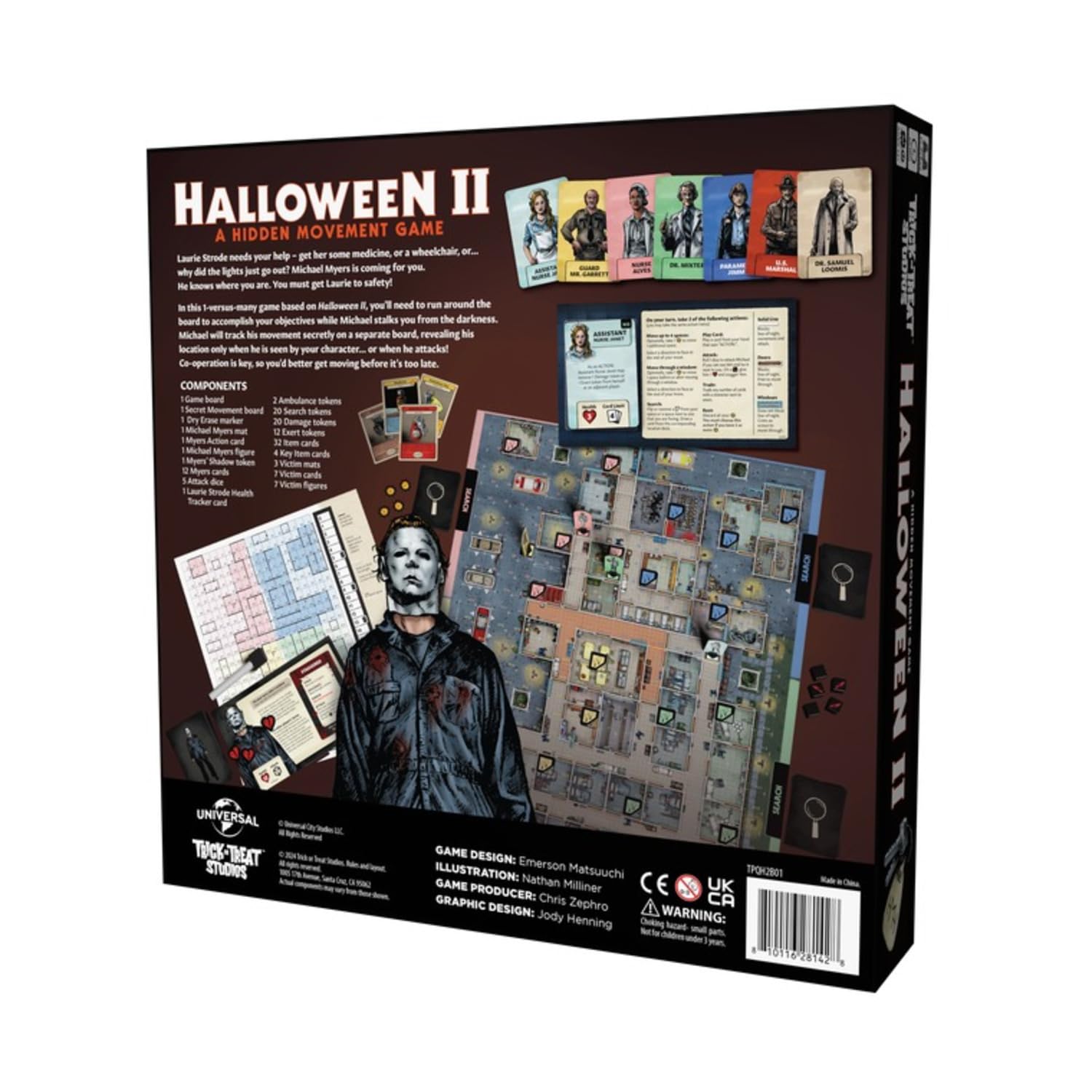 Trick Or Treat, Halloween 2 - Strategy Board Game - for 2 to 4 Players, Ages 14+
