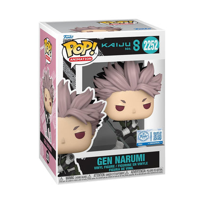 Funko Pop! Animation: Kaiju No8 - Gen Narumi - Amazon Exclusive - Collectable Vinyl Figure - Gift Idea - Official Merchandise - Toys for Kids & Adults