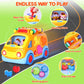 Musical Learning Crawling Toy Cars for 2-3 Year Old Boys Girls