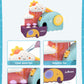 TI-TOO Baby Bath Toys, Fun Simple Physics Educational Bathtub Water Toy, Bath Time Fun Splash Toys for 1, 2, 3+ Year Old Boys Girls Toddlers, Safe
